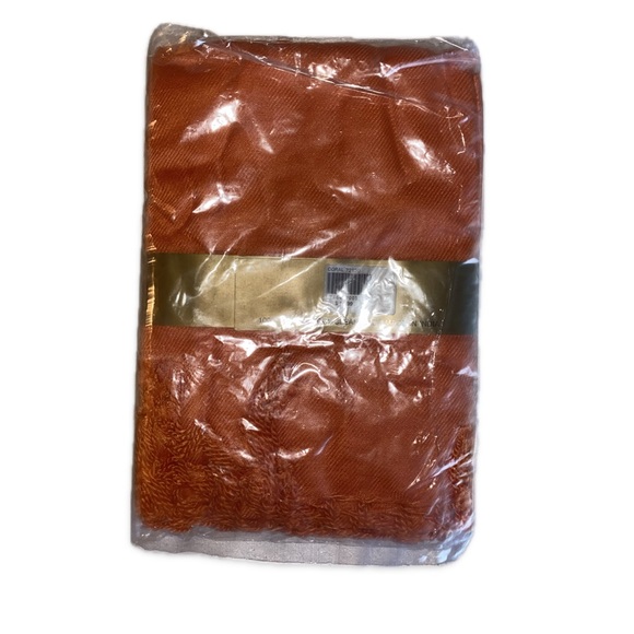 Orange Pashmina Scarf Shawl - Picture 2 of 2